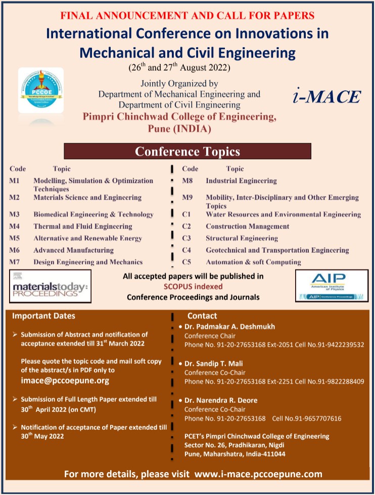 Department Of Mechanical Engineering | PCCOE